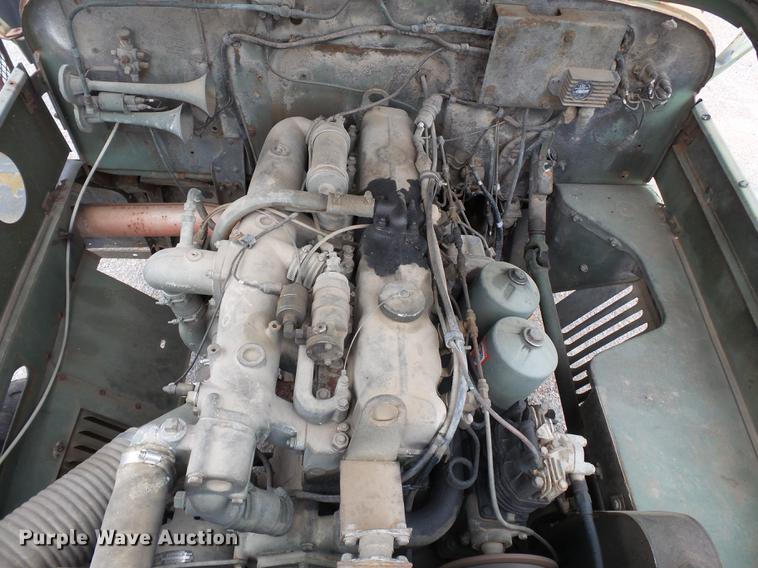 image for item DA2418 1972 military semi truck