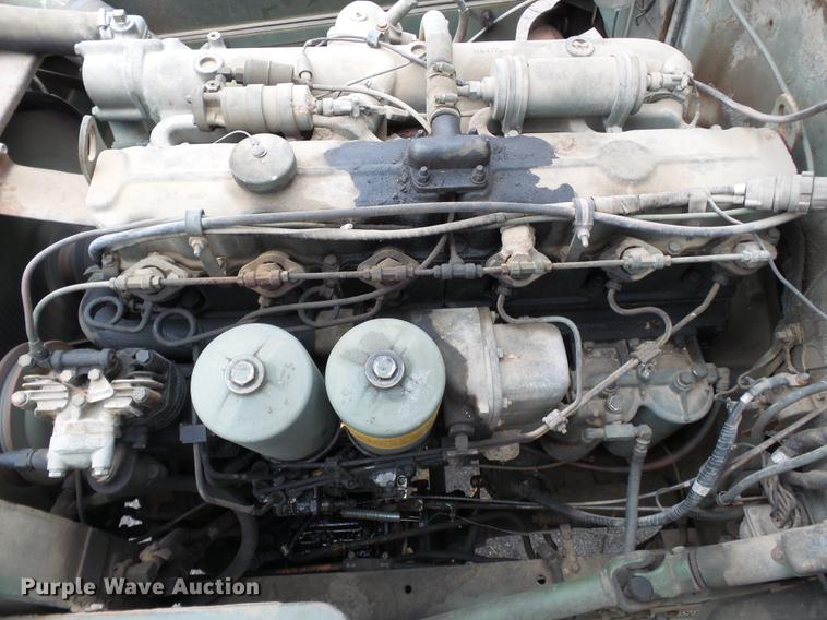 image for item DA2418 1972 military semi truck