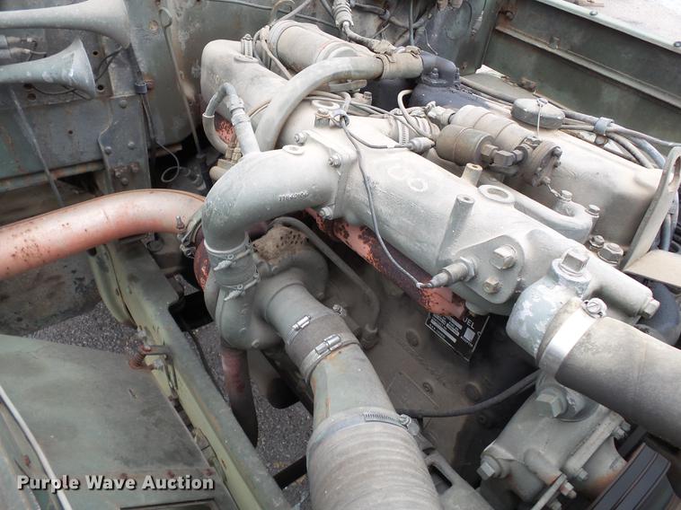 image for item DA2418 1972 military semi truck