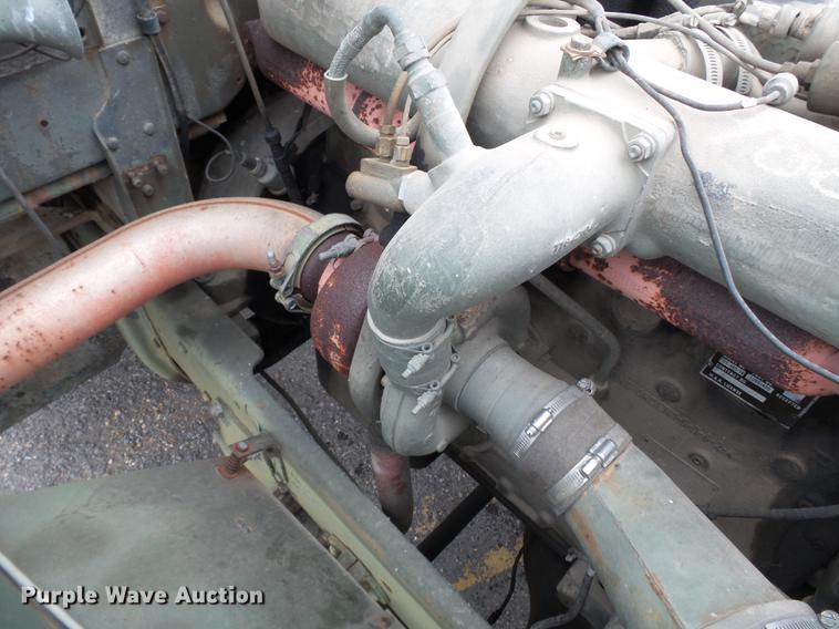 image for item DA2418 1972 military semi truck