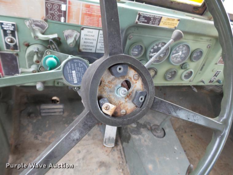 image for item DA2418 1972 military semi truck