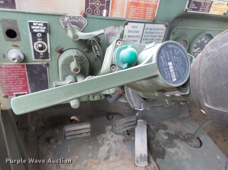 image for item DA2418 1972 military semi truck