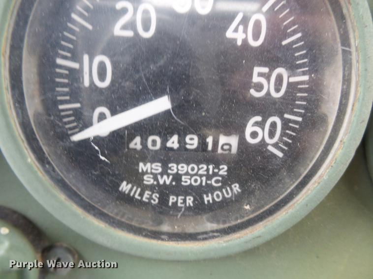 image for item DA2418 1972 military semi truck