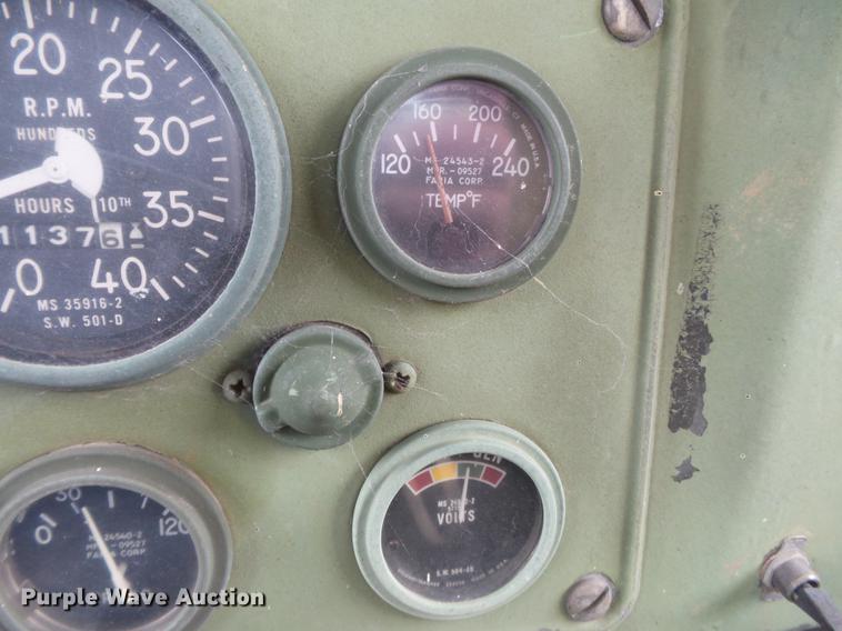 image for item DA2418 1972 military semi truck