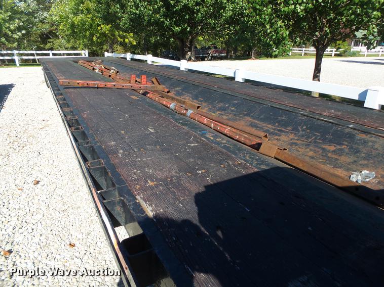 image for item DB7369 2003 Doonan 482DB14B drop deck trailer