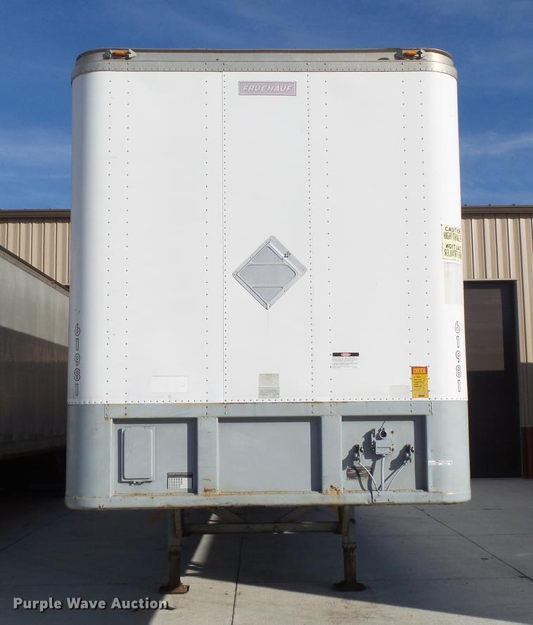 image for item DH9452 1996 Fruehauf FBLP-9 dry van trailer