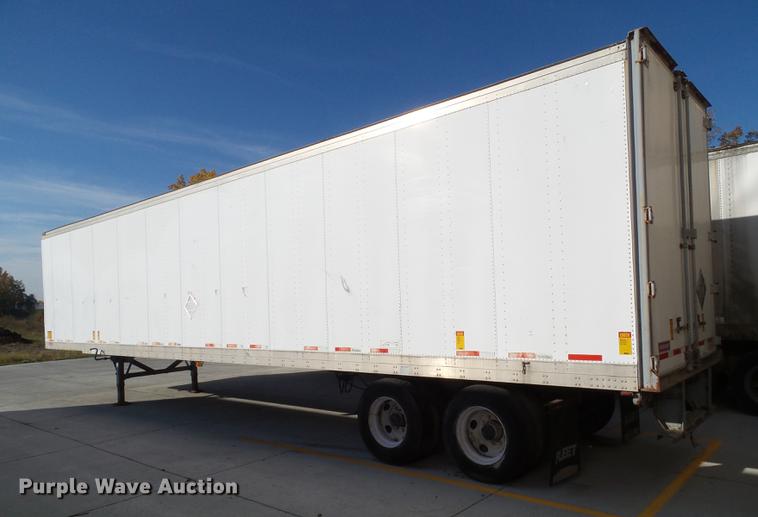image for item DH9452 1996 Fruehauf FBLP-9 dry van trailer