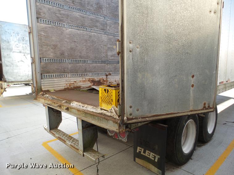 image for item DH9452 1996 Fruehauf FBLP-9 dry van trailer