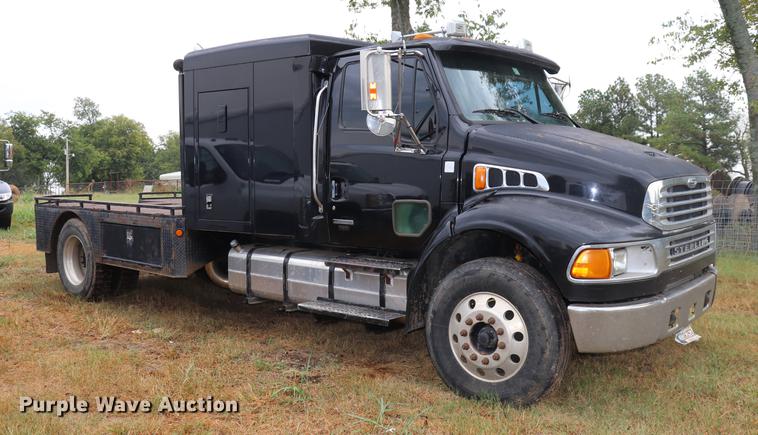 image for item ED9504 2002 Sterling M7500 Acterra flatbed truck