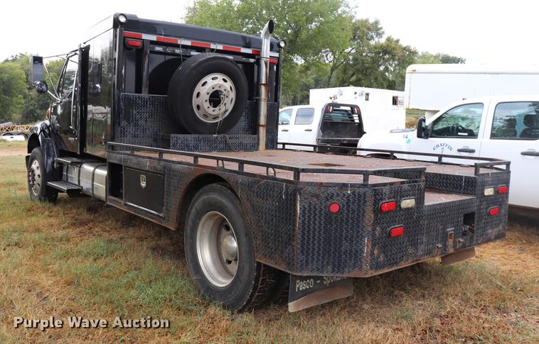 image for item ED9504 2002 Sterling M7500 Acterra flatbed truck