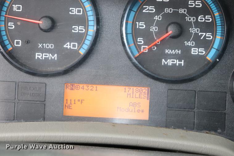 image for item ED9505 2008 International DuraStar 4300 Ext. Cab flatbed truck