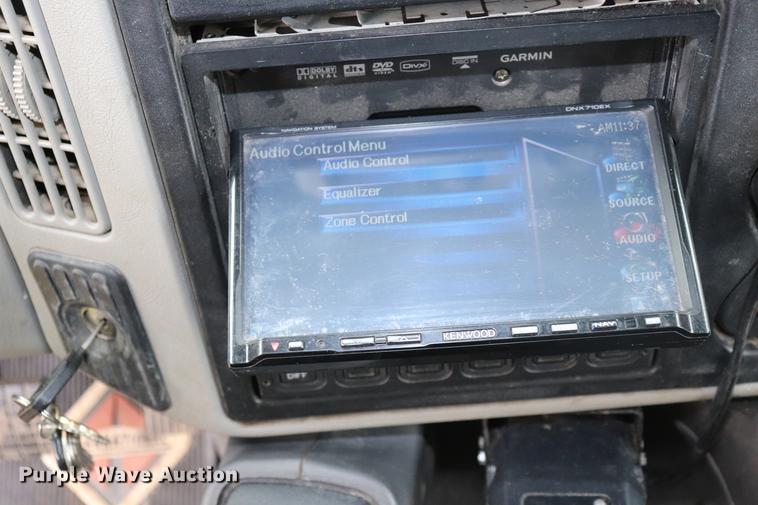 image for item ED9505 2008 International DuraStar 4300 Ext. Cab flatbed truck