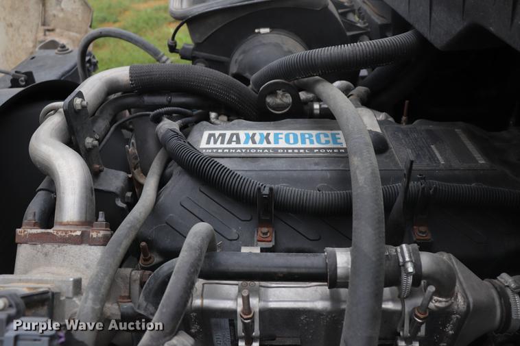 image for item ED9505 2008 International DuraStar 4300 Ext. Cab flatbed truck