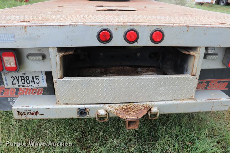 image for item ED9505 2008 International DuraStar 4300 Ext. Cab flatbed truck