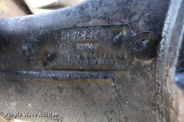 image for item EE9769 2001 Kenworth rear end and frame