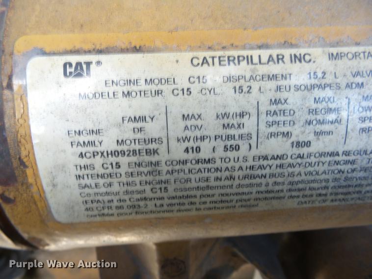 image for item K6361 2005 Kenworth W900 semi truck with tow truck attachment