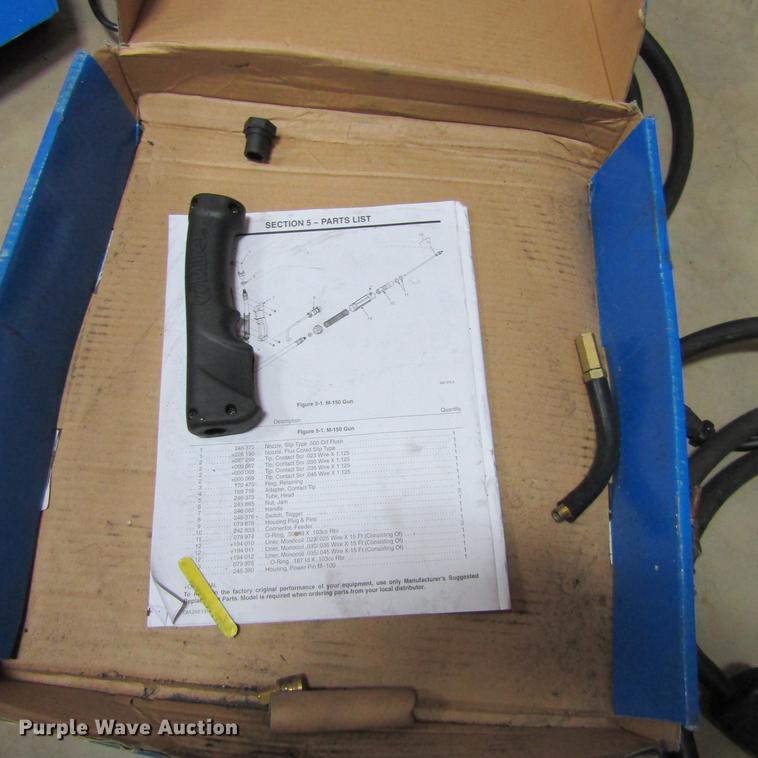 image for item AZ9379 (2) Miller Migmatic M-150 welding guns