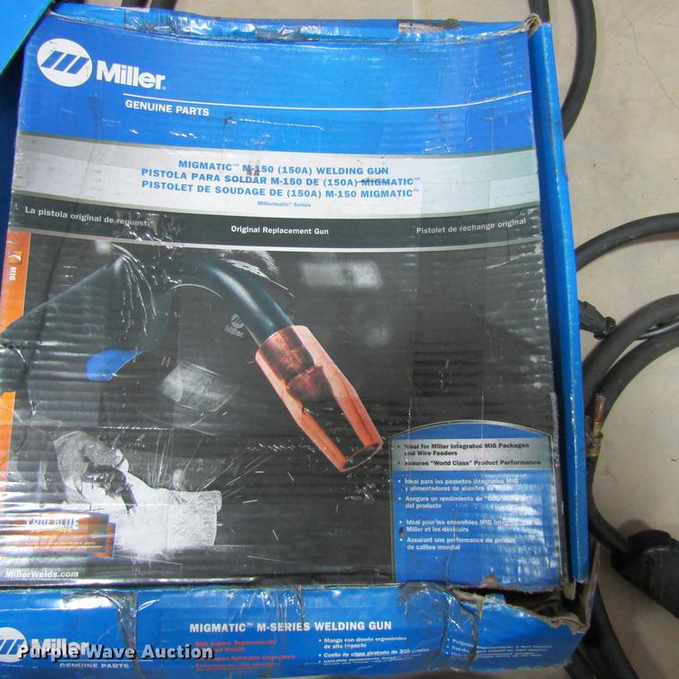image for item AZ9379 (2) Miller Migmatic M-150 welding guns