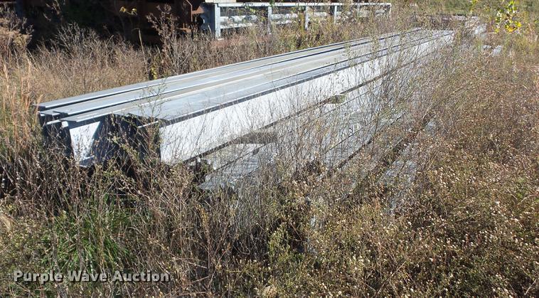 image for item BV9189 Approximately 28 galvanized I-beam breakaway posts