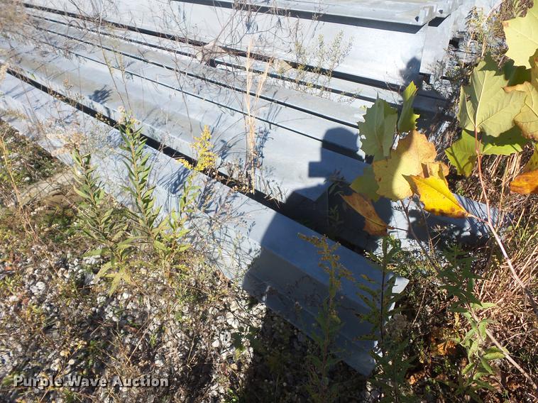 image for item BV9189 Approximately 28 galvanized I-beam breakaway posts