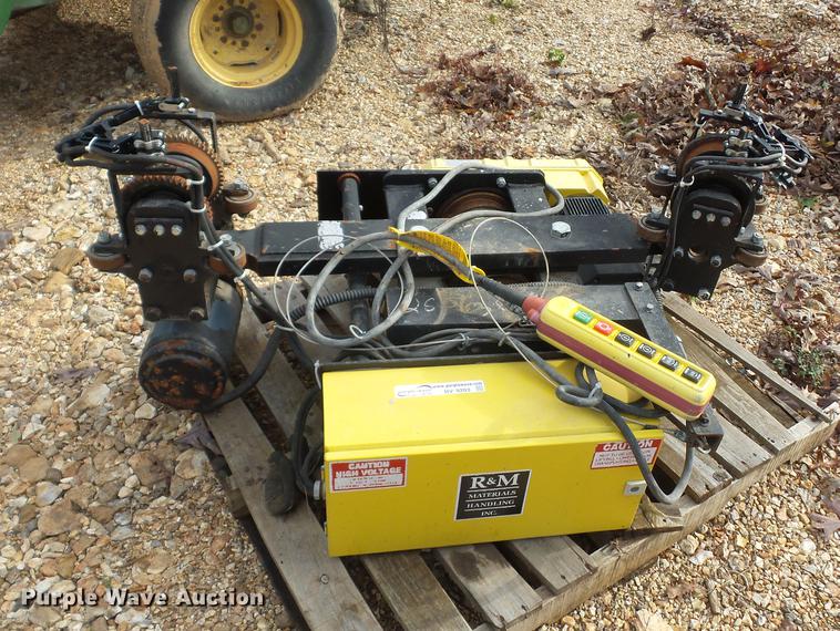 image for item BV9203 R&M material handling trolley hoist