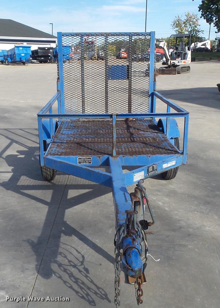 image for item CC9655 2007 Region Welding & Mfg. UT utility trailer