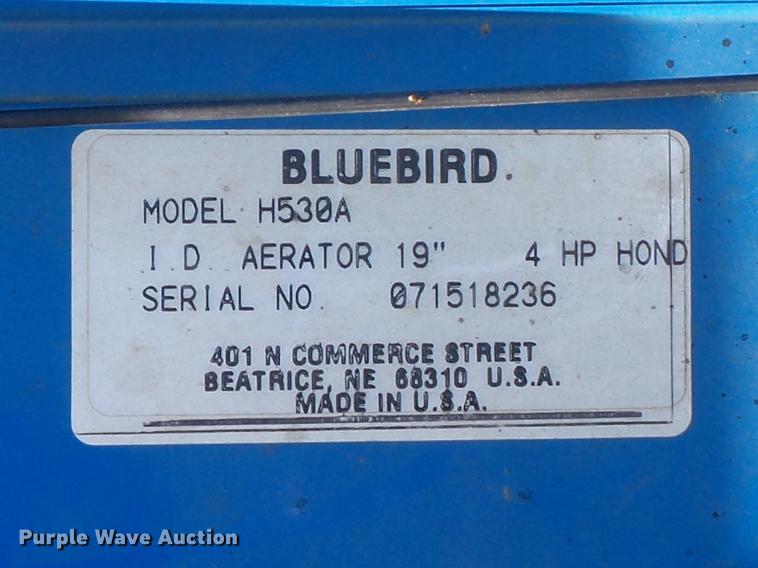 image for item CC9656 Blue Bird H530A aerator