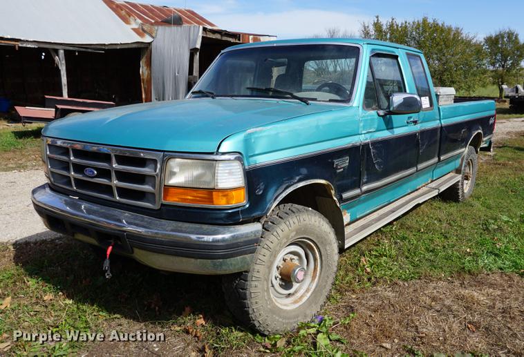 image for item DA1295 1994 Ford F250 HD SuperCab pickup truck