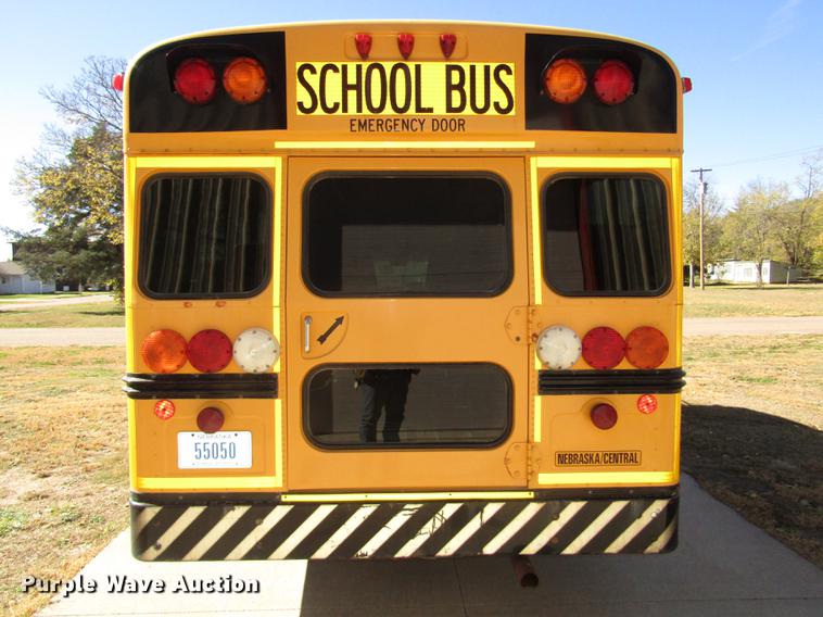 image for item DA3212 2007 Chevrolet Express G3500 Blue Bird school bus