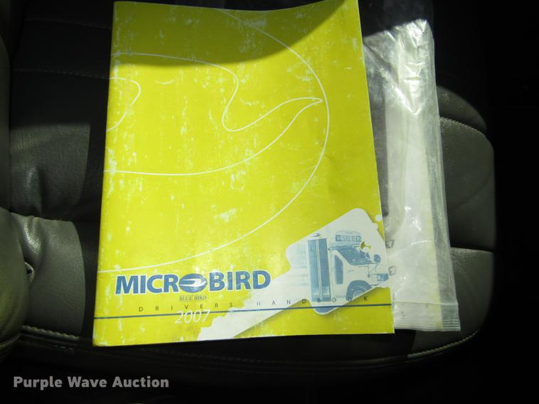 image for item DA3212 2007 Chevrolet Express G3500 Blue Bird school bus