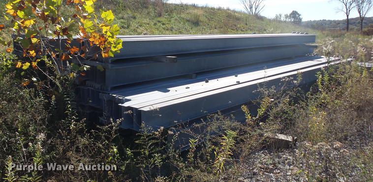 image for item DA6500 Approximately 91 galvanized I-beam breakaway posts