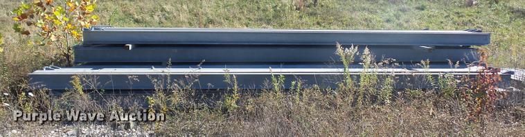 image for item DA6500 Approximately 91 galvanized I-beam breakaway posts