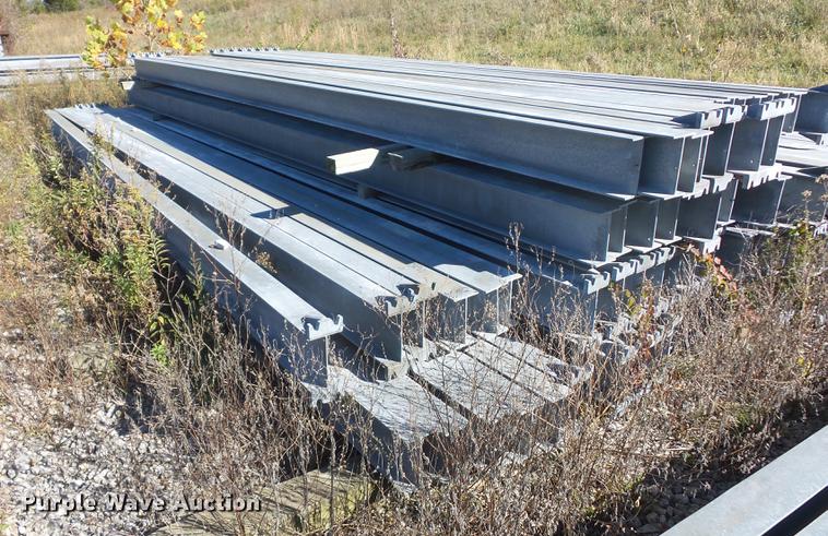 image for item DA6500 Approximately 91 galvanized I-beam breakaway posts