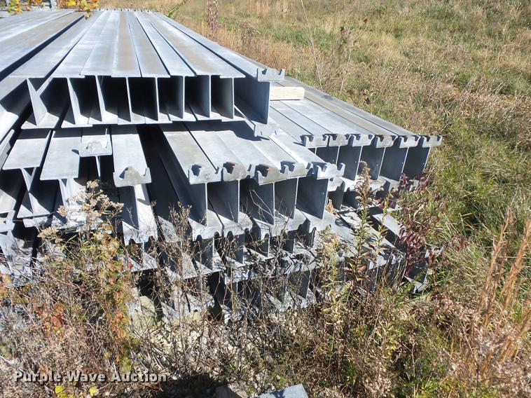image for item DA6500 Approximately 91 galvanized I-beam breakaway posts
