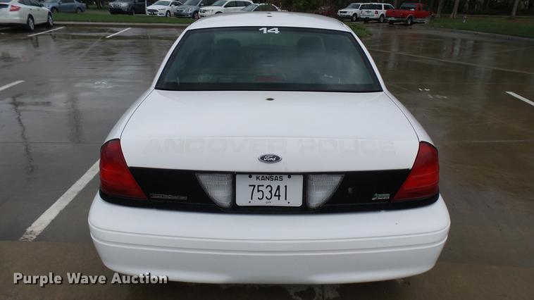 image for item DB3458 2010 Ford Crown Victoria Police Interceptor