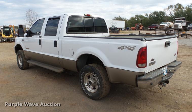 image for item DB4227 2004 Ford F250 Super Duty Lariat Crew Cab pickup truck