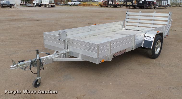 image for item DB5018 2012 Aluma 6812H73T utility trailer
