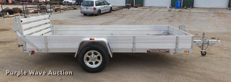 image for item DB5018 2012 Aluma 6812H73T utility trailer