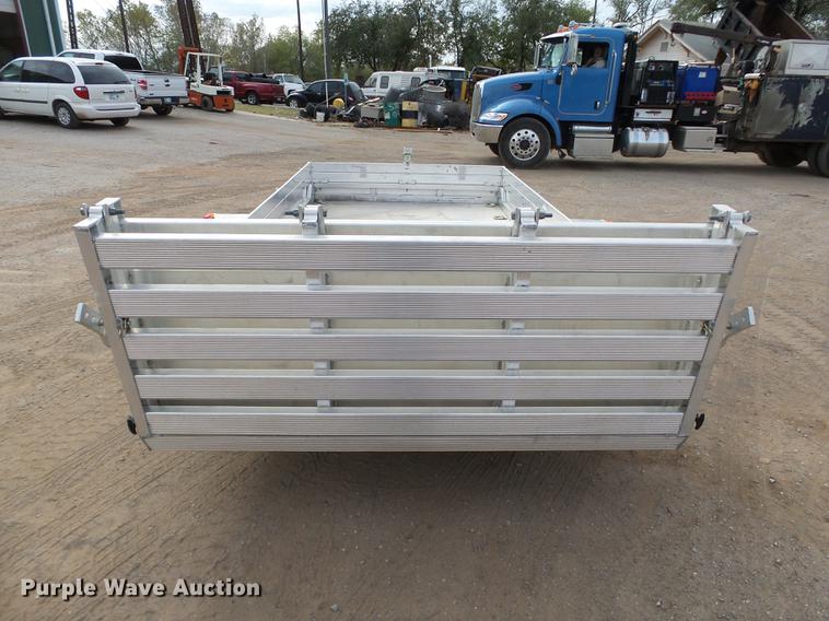 image for item DB5018 2012 Aluma 6812H73T utility trailer