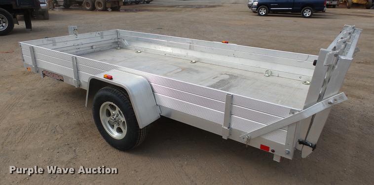 image for item DB5018 2012 Aluma 6812H73T utility trailer