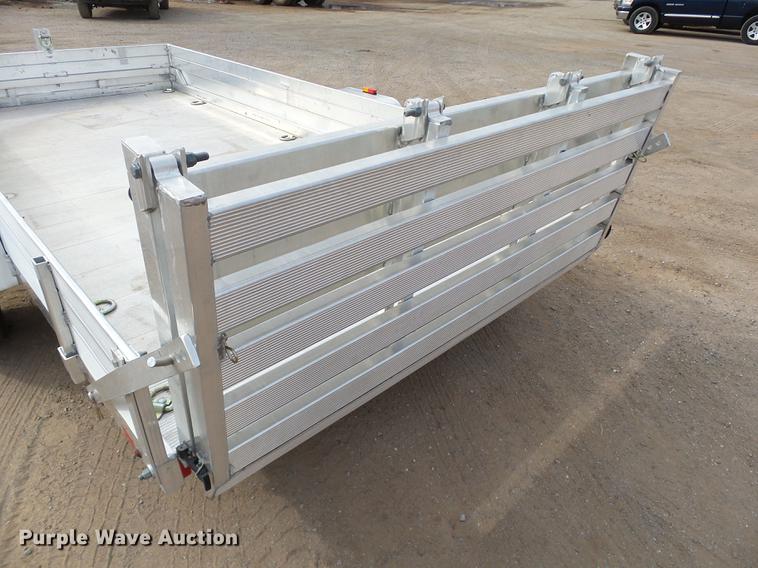 image for item DB5018 2012 Aluma 6812H73T utility trailer