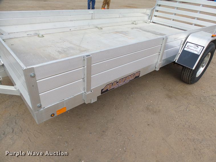 image for item DB5018 2012 Aluma 6812H73T utility trailer