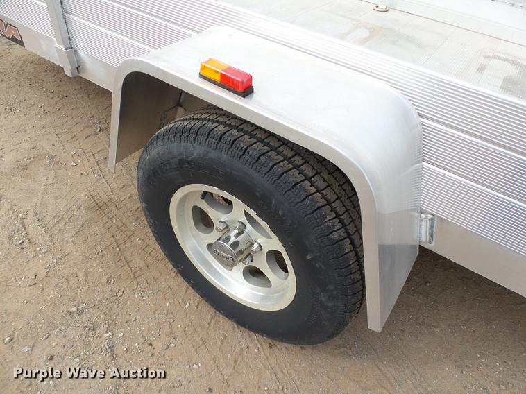 image for item DB5018 2012 Aluma 6812H73T utility trailer
