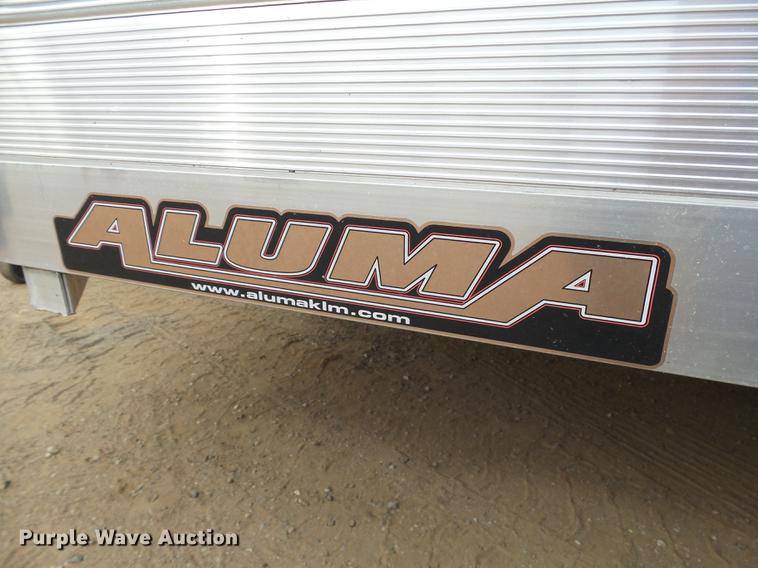 image for item DB5018 2012 Aluma 6812H73T utility trailer