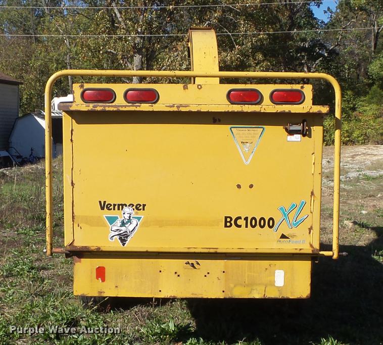 image for item DB6353 (2) Vermeer BC1000XL wood chippers