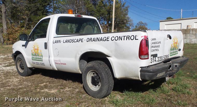 image for item DB6355 2001 Ford F250 Super Duty XL pickup truck