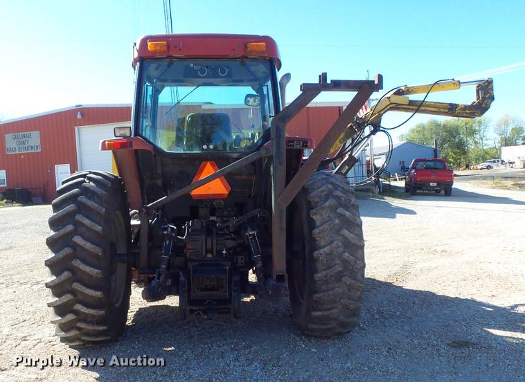 image for item DB6356 2001 Case IH MX110 MFWD tractor