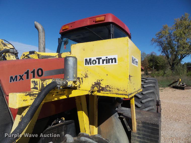 image for item DB6356 2001 Case IH MX110 MFWD tractor