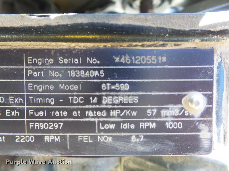 image for item DB6356 2001 Case IH MX110 MFWD tractor