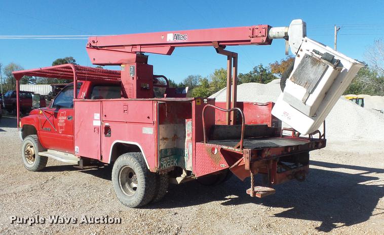 image for item DB6357 1995 Dodge Ram 3500 bucket truck